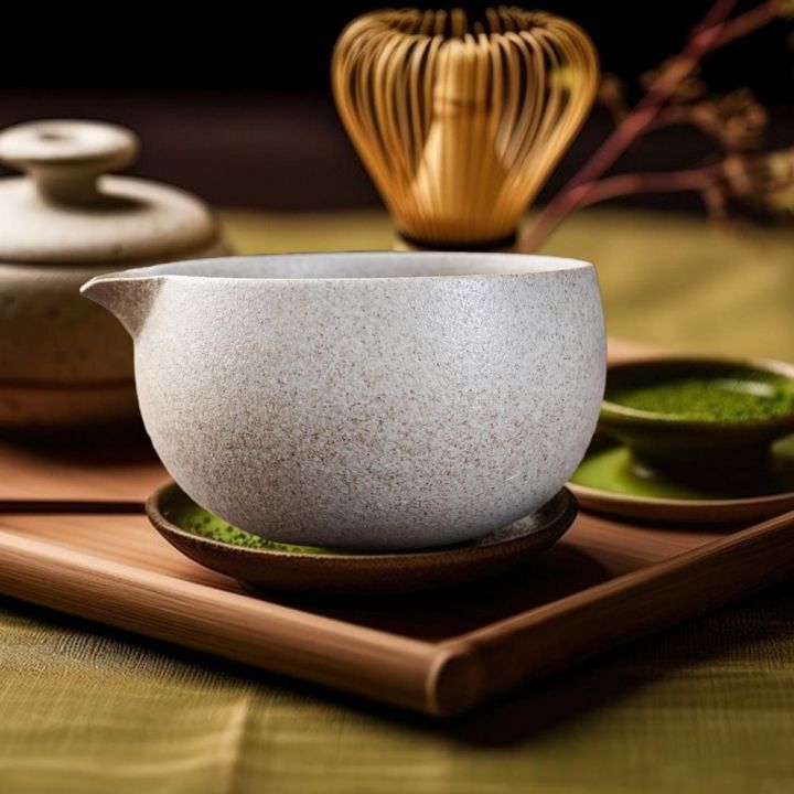 MAXG Trà nghệ thuật Bát Matcha bằng gốm Tay Dụng cụ pha trà Cốc pha ...