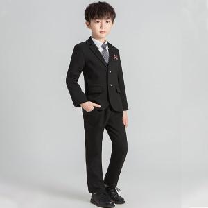 COD Americana Suit Gentlemen Suit For Kids Boys 3-16 Yrs Tuxedo Blazer Vest Bowtie Set Birthday Wedding PartyFormal Wear Outfit Blazer Pants Attire Set Formal Tuxedo Outfit  Dresswear Toddler Christmas
