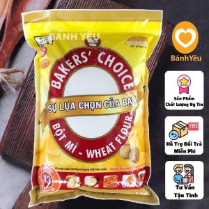Bột Mì Số 13 Bakers Choice 1kg Dùng để chế biến các loại bánh Xuất sứ Việt Nam Dễ bảo quản