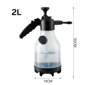 เครื่องพ่นโฟม2L ล้างรถเครื่องพ่นโฟมแบบมือถือเครื่องพ่นแรงดันอากาศเครื่องฆ่าเชื้อพลาสติกกระบอกน้ำเครื่องมือทำความสะอาดรถ