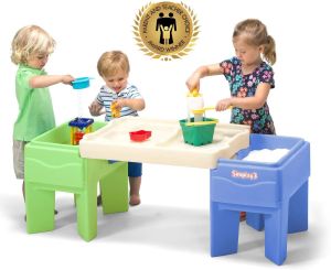 Simplay3 In & Out Activity Sand & Water Table by the Founder of Little Tikes and Step2