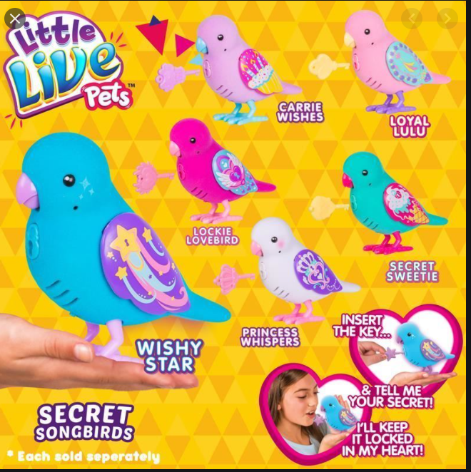 Little Live Pet Bird Lazada