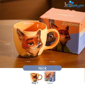 3D Printing Zootopia Ceramic Cup || Mug - Exquisit
