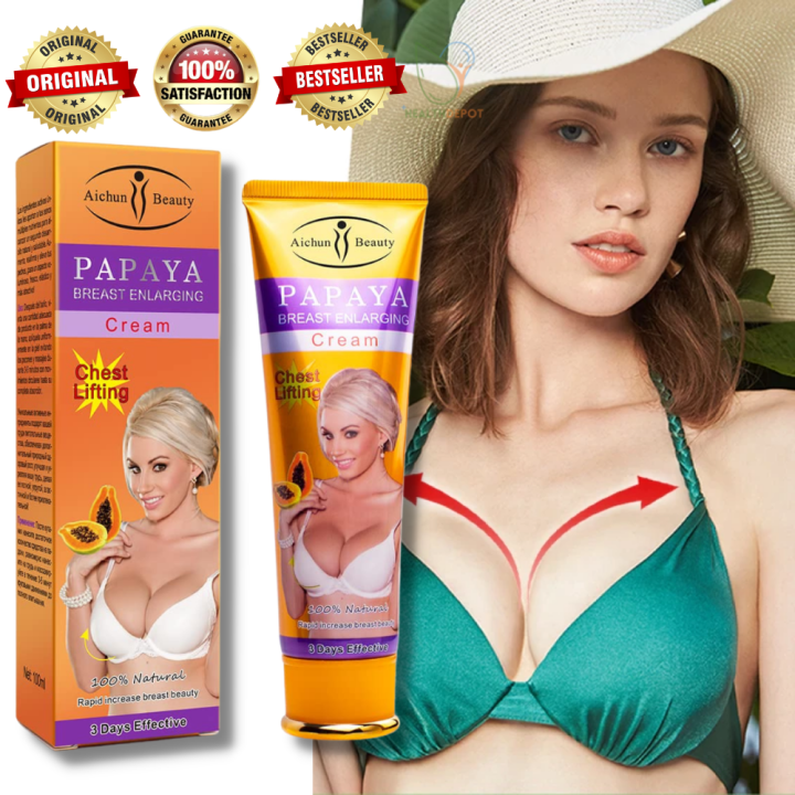 Aichun Beauty Papaya Breast Enlarging Cream Lifting Boobs Enlargement 100ml