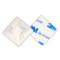 100 PCS Cable Tie Bases Mount With 100 PCS Cable Tie Bases 3M Glue Wire ...