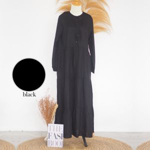 Gamis Dewasa Homey Dress Polos PART.1 By Dianhijab.id - Bahan Rayon Viscose Premium-Bisa COD