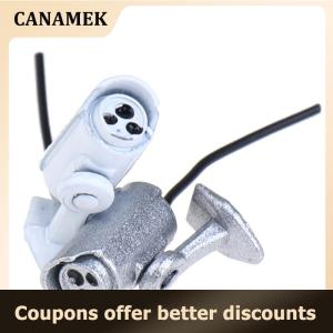 【 CANAMEK 】 1Pc 1:12 Dollhouse Miniature Camera Surveillance Camera Doll House Decor Model