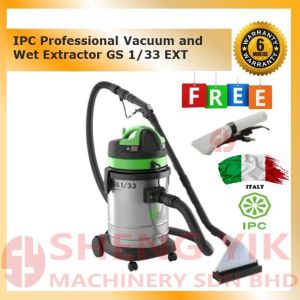 IPC Highly Professional Vacuum and Wet Extractor GS 1/33 EXT