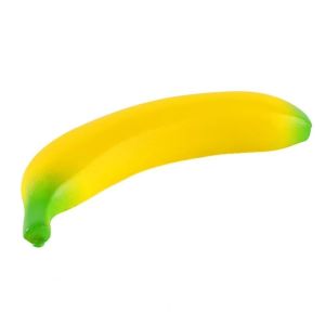 CNIWEN6 Slow Rising Soft Squishy Banana Soft Simulation Banana Slow-rebound Banana Toy Simulator Banana Shaped Banana Squeeze Toy Sensory Play