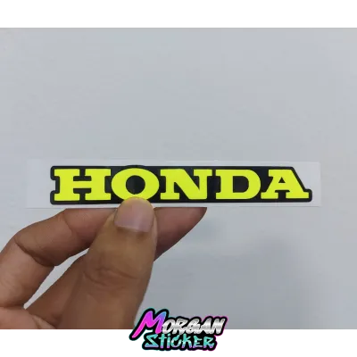 สติ๊กเกอร์ HONDA ติดบังลม ขนาด 10 เซนติเมตร สติ๊กเกอร์เกรด 3M สะท้อนแสง