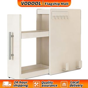 【Fast delivery】 Bathroom Countertop Storage with Sliding Drawers for Under Sink and Coffee Bar in High-Quality Material