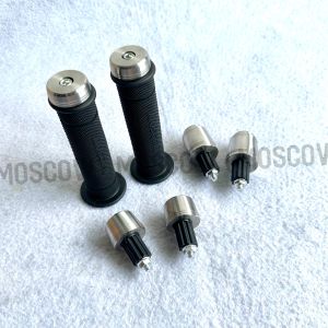 HANDGRIP HANDFAT RCB HAND GRIP HG55 HG66 HANFAT MODEL RCB ORIGINAL MOSCOW SARUNG GAS KIRI KANAN + JALU STANG STAINLES JALU BANDUL STANG STEINLES STAINLESS ORIGINAL CHROME CHROM SET UNIVERSAL MIO BEAT NINJA VEGA JUPITER XEON NMAX AEROX ADV BYSON THUNDER