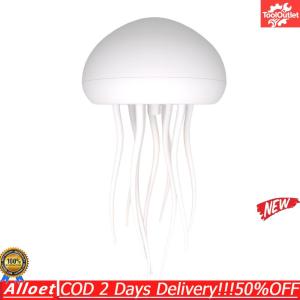 [ToolOutlet] Cute Jellyfish Bedside Lamp Voice Control Flexible Tentacles Bedside Bedroom Companion Light for Kids Bedroom Home Decor