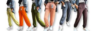 Celana wanita training / celana olahraga wanita cewek / celana panjang olahraga wanita / celana wanita luna list putih