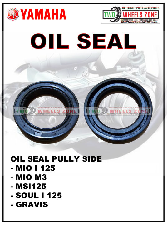PULLEY SIDE OIL SEAL MIO I 125/MIO M3/MSI125/SOUL I 125/GRAVIS Lazada PH
