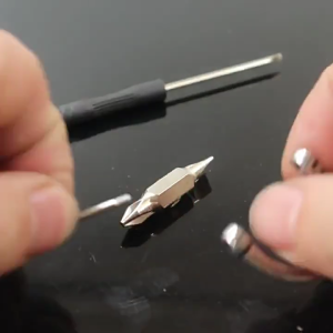 Essential Túi tuốc nơ vít đầu bẹt Keychain phù hợp cho sử dụng hàng ngày tiện lợi dễ dàng di chuyển thực tiễn