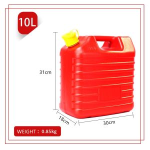 MOSKTOOL HDPE Portable Gasoline Tank 5L/10L/20L for Motorcycles - Explosion-Proof Leak-Proof Easy-Carry Fuel Storage Canister