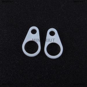 [COD] MINIFRIUT 2pcs ซิลิโคนลูปสำหรับคลิปเครื่องช่วยฟัง BTE สามขนาด11mm 9 mm 7 mm
