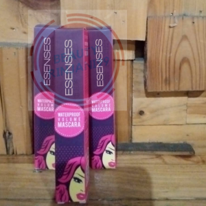 Maskara Murah Esenses/Esenses waterproof volume mascara 8ml / maskara anti air dan tahan lama ga luntur/essenses maskara/ mascara penebal bulu mata original Bisa COD/Esenses Waterproof Volume Mascara Black ORIGINAL BPOM/maskara esenses/maskara waterproof