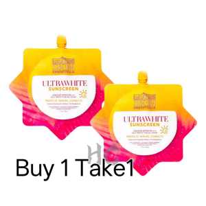 ZE【Buy1 Take1】HIKARI ULTRA WHITE SUNSCREEN SPF 50++++ WHITENING GLASS SKIN