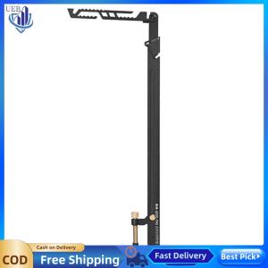 [Ueb Wholesale Center]Camping ขาตั้งโคมไฟสแตนเลสโคมไฟพับได้ 8 ปรับความสูงสำหรับตารางความหนาน้อยกว่า 28 มม