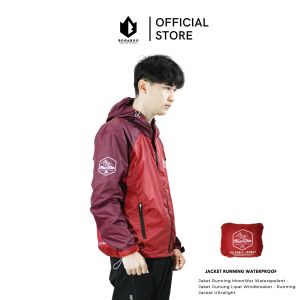 Jaket Running Bogaboo Seri MOONWAR  Waterrepellen Windbreaker Ultralight - Jaket Gunung Lipat  - Jaket Running - Jacket Jogging Sepeda Gym - Jaket Runing