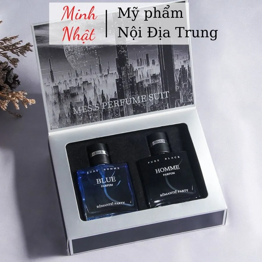 Nước Hoa Nam Thơm Lâu Combo chai Nội Địa Trung Lưu Hương