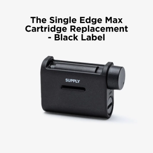 Supply Co. - The Single Edge Max Cartridge Replacement For The Single Edge Max Safety Razor - (Platinum Label / Black Label)
