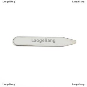 [COD] Laogeliang 2pcs สแตนเลสปกยังคงกระดูกสำหรับชุดเสื้อธุรกิจเครื่องประดับพรรค