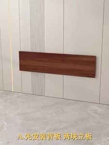 CraftedLiving SG-Modern Minimalist Solid Wood Sideboard Cabinet Stone Slab Countertop Kitchen Storage Cabinet For   Condo Home