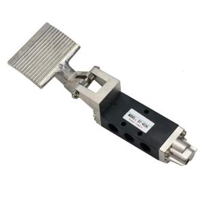 2 Position 5 way Aluminum Alloys Pneumatic Air Pedal Valves Foot Control Switches 1/4inch Pneumatic Foot Pedal Valves