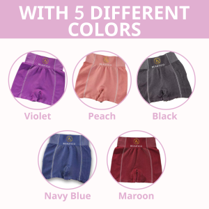 Beautico High-Waist Yoga Shorts for Women – Stretchy Quick-Dry Tummy Control Comfortable Gym Activewear