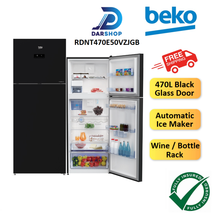 PREMIUM Beko Refrigerator Inverter 470L Fridge 2 Door With Auto Ice