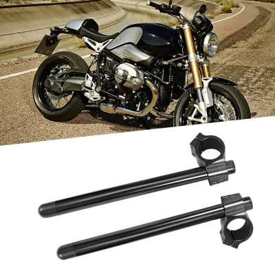 Ymiko Handlebar Separate Handle Universal Motorcycle Modification CNC Handlebar 38mm - Motorcycle Separate for Customization Easy Installation & Performance (Black)