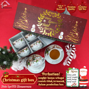 HANYA Box Natal & tahun baru kartu ucapan spesial hampers christmas (Tanpa Cangkir)