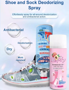 🔥HOT SALE🔥【Anti-Bacteria/Removes Odours】Shoe Foot Odor Deodorizing Spray/Shoe Sneakers Deodorant Spray/Deodorizing Spray/Odour Removal 鞋子除臭剂去脚臭除异味神器