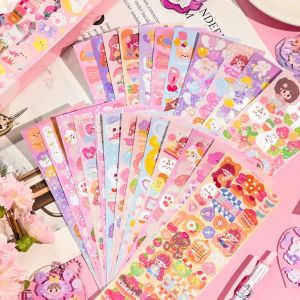 Set 100 / 200 Miếng Dán Lấp Lánh Trang Trí Sổ Tay Đồ Dùng Học Tập ... Dễ Thương Xinh Xắn Dành Cho Bé Tặng Nhíp