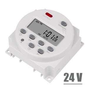 ECOCOKU 5V 12V 24V 110V 220V Programmer Automatic Loop Timer Switch Digital Timer Time Relay CN101A