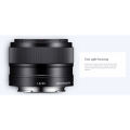 Sony Lens E 35mm f/1.8 OSS SEL35F18. 