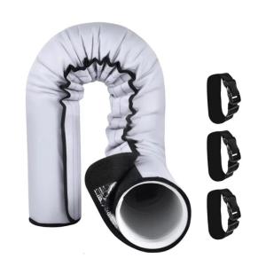 Triple Layer Insulation Sleeve For Portable Air Conditioner Exhaust Hose Flexible Duct Vent Cover With Adjustable Straps