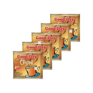 5PCS Good Day Original Nut Kopi Bubuk Rasa Original
