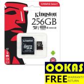 Kingston Class 10 80MB/s 16GB/32GB/64GB/128GB/256GB Micro SD MSD Memory Card