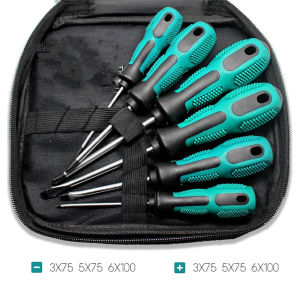 Set Obeng Phillips Magnetik Multifungsi 13 10 9 6in Obeng Profesional Plus Minus Tipe Y U Segitiga