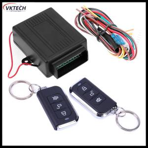 【Vktech】Central Door Lock Keyless Entry System Opening Trunk Windows Central Door Lock Keyless Locking Kit Auto Accessories