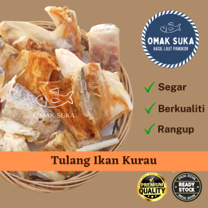 Omak Suka Ikan Tulang Kurau (500g) [Borong]