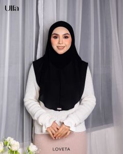 TUDUNG BAWAL INSTANT SHAWL ASSYFA/ARAFAH/ANZALNA SHAWL LOVETA BY SITI SARAH BAWAL INSTANT SARUNG TERUS SIAP! MATERIAL Korea Pleated Chiffon