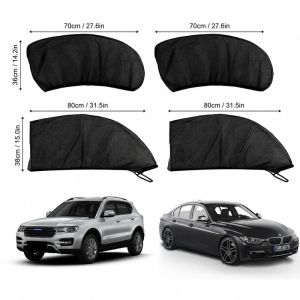 Universal Car Sunshade Net Car Side Window net For Vehicle Sun Block Anti Mosquito