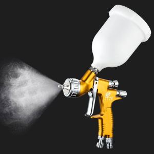 High Quality Car Painting Tool 1.3mm Nozzle 600cc Water Based Air Paint High atomization Spray Airbrush