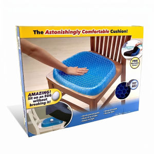 Ergonomic Seat Cushion Back Pain Relief Orthopedic Honeycomb Breathable Chair Pad Cushion Mat For Car Office Home