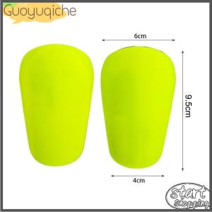 【Guoyuqiche】 1 Pair Mini Football Shin Pad Soccer EVA Plastic Shin Guards Pads Soccer Training Shank Board Football Training Equipment